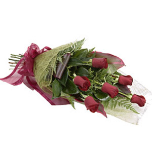 6 Long-stemmed Roses