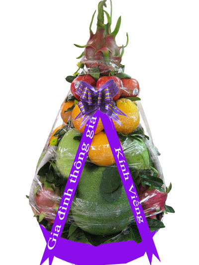 Giỏ trái cây chia buồn - kính viếng Giỏ trái cây chia buồn - kính viếng