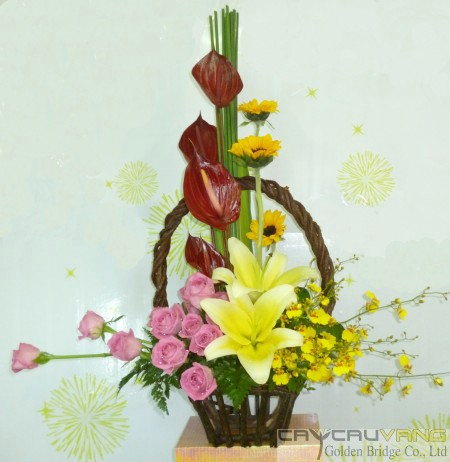 Hoa chúc mừng 024 Hoa chúc mừng 024