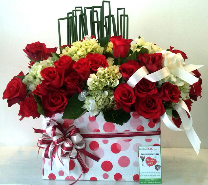 Hoa trong hộp 005