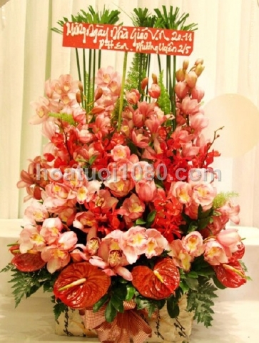 Giỏ hoa 034